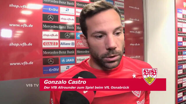 Gonzalo Castro nach dem Spiel in Osnabrück