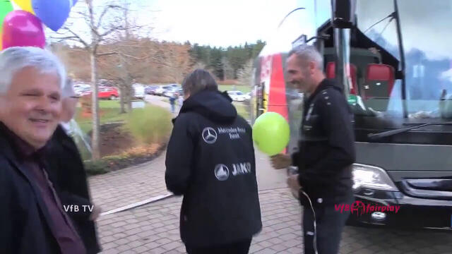 Der VfBfairplay Besuch in der Nachsorgeklinik Tannheim