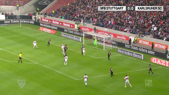Highlights: VfB Stuttgart - Karlsruhe