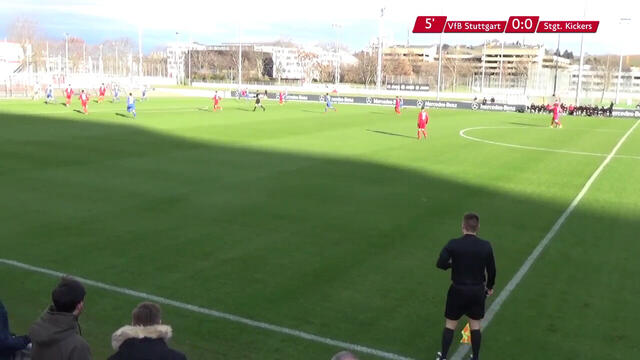 Highlights U17: VfB Stuttgart - SV Stuttgarter Kickers
