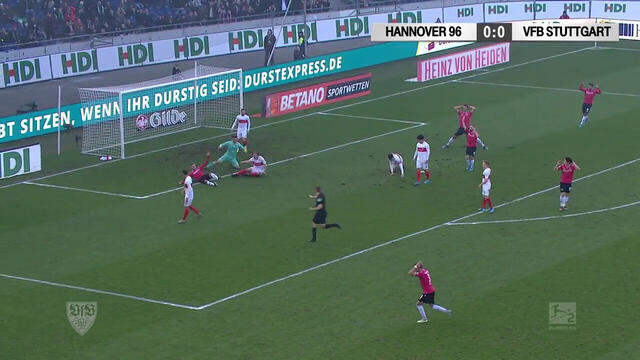 Highlights: Hannover 96  - VfB Stuttgart