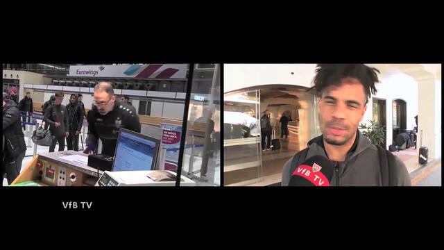 Daniel Didavi nach der Ankunft im Trainingslager