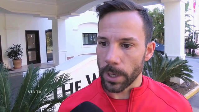Gonzalo Castro im Interview vor dem Teamhotel