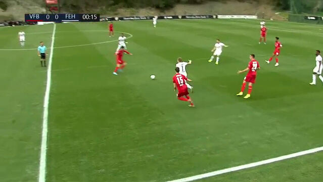Das VfB Testspiel gegen MOL Fehérvár in voller Länge.