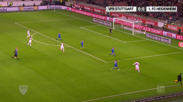 Highlights: VfB Stuttgart - Heidenheim