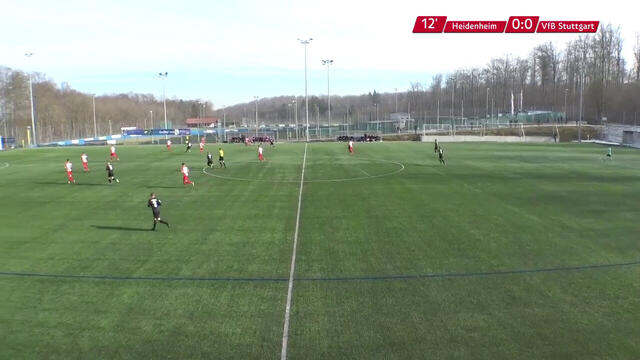 Highlights U19: 1. FC Heidenheim - VfB Stuttgart