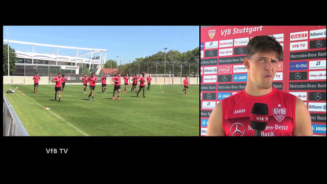Gregor Kobel am Tag nach dem Spiel in Wiesbaden