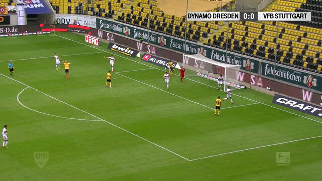 Highlights: Dresden - VfB Stuttgart