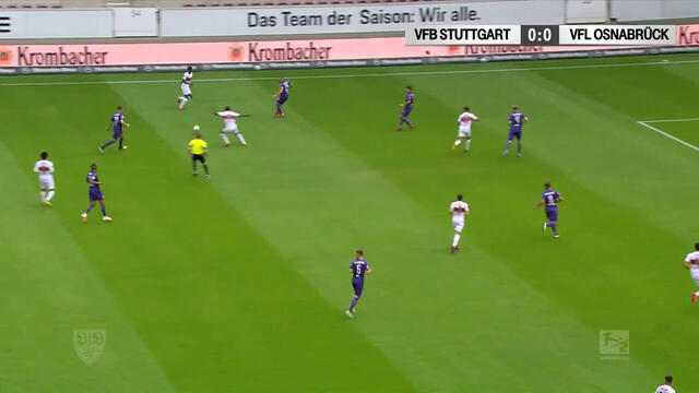 Highlights: VfB Stuttgart - VfL Osnabrück