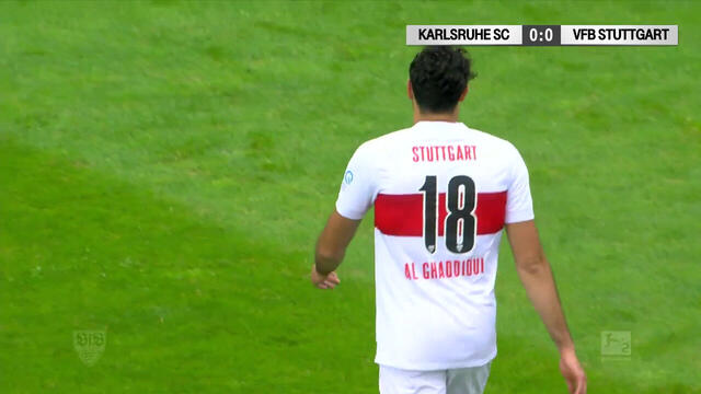 Highlights: Karlsruhe - VfB Stuttgart