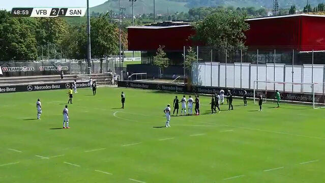 2. Halbzeit: VfB - SV Sandhausen