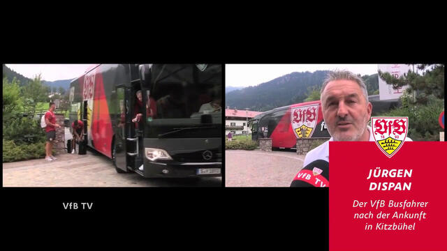 Die Ankunft im Trainingslager in Kitzbühel