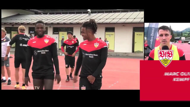 Marc Oliver Kempf am trainingsintensiven Montag