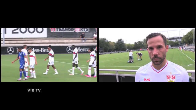 Die Interviews nach dem Testspiel gegen Racing Strasbourg