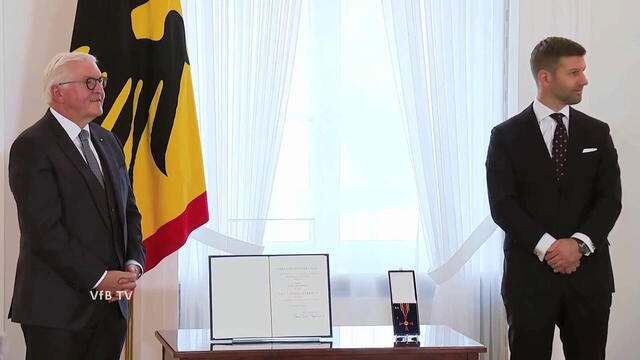 Bundesverdienstkreuz für Thomas Hitzlsperger
