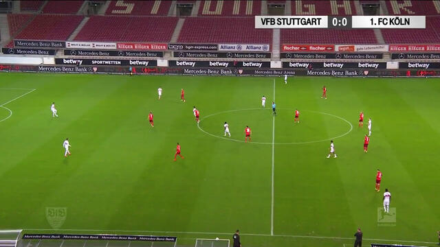 Highlights: VfB Stuttgart - 1. FC Köln