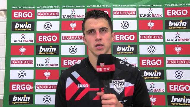 Die Interviews nach dem DFB-Pokalspiel gegen Freiburg