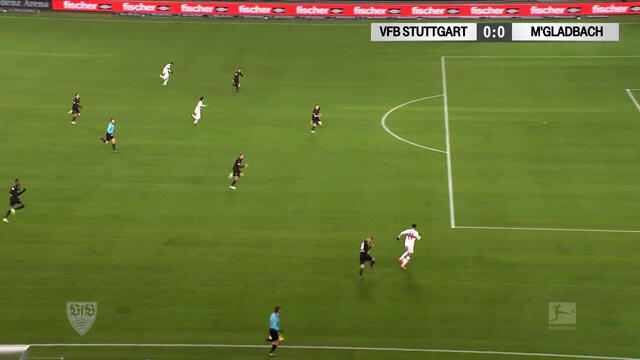 Highlights: VfB Stuttgart  - Borussia Mönchengladbach
