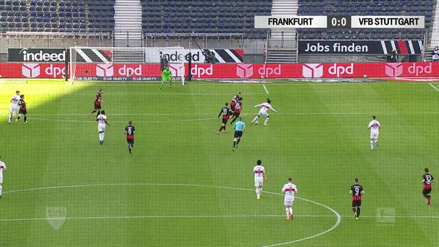 Highlights: Eintracht Frankfurt - VfB Stuttgart