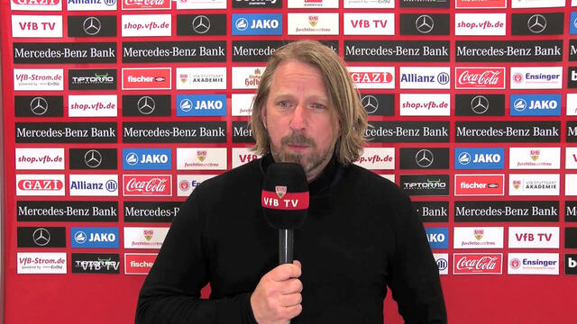 Sven Mislintat nach dem Duell VfB gegen BVB