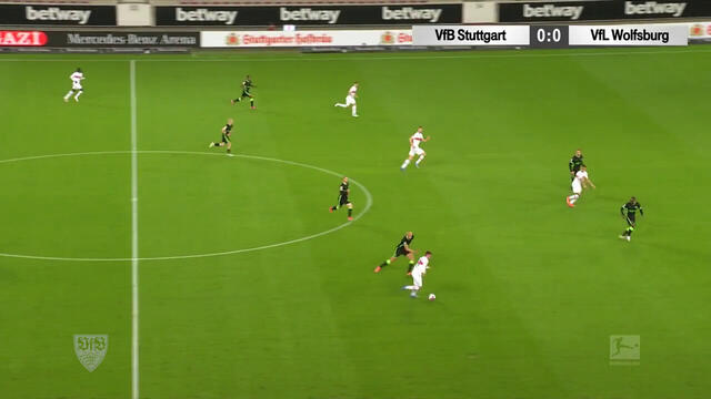 Highlights: VfB Stuttgart - VfL Wolfsburg
