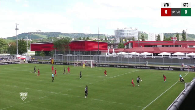 Highlights: VfB - FC St. Gallen