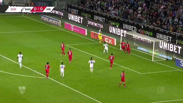 Highlights: Borussia Mönchengladbach - VfB Stuttgart
