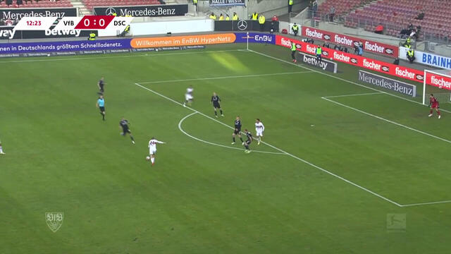 Highlights: VfB Stuttgart - DSC Arminia Bielefeld