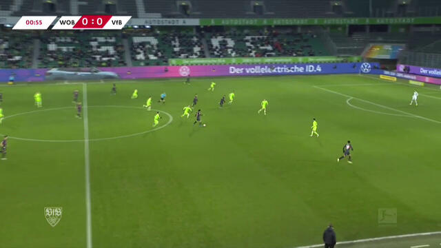 Highlights: VfL Wolfsburg - VfB Stuttgart