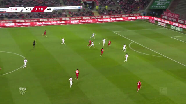 Highlights: 1. FC Köln - VfB Stuttgart