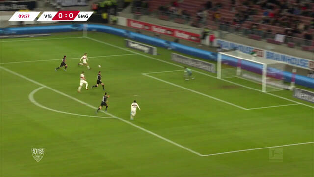 Highlights: VfB Stuttgart - Borussia Mönchengladbach