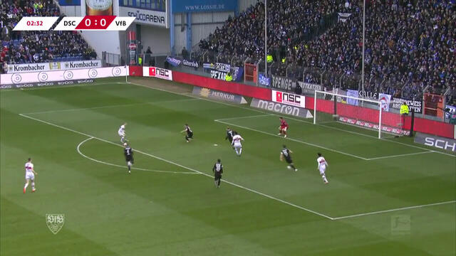 Highlights: DSC Arminia Bielefeld - VfB Stuttgart