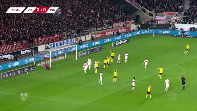 Highlights: VfB Stuttgart – Borussia Dortmund