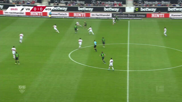 Highlights: VfB Stuttgart – VfL Wolfsburg