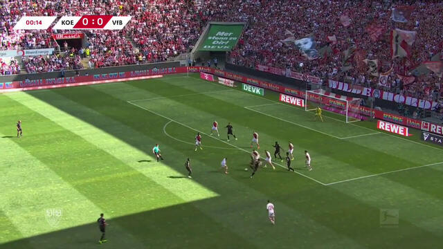 Highlights: 1. FC Köln - VfB Stuttgart