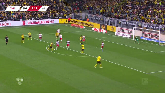 Highlights: Borussia Dortmund - VfB Stuttgart