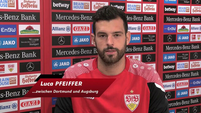 VfB-Stürmer Luca Pfeiffer im Interview