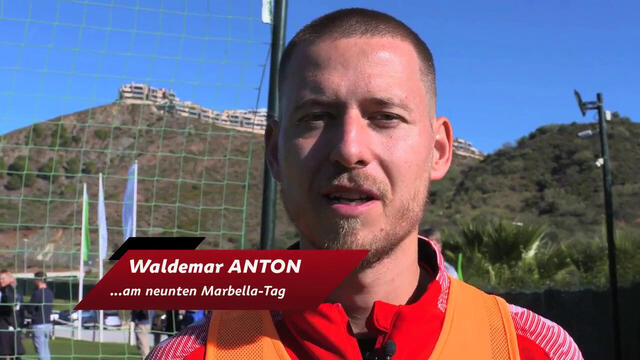 Der neunte Trainingslager-Tag in Spanien: Waldemar Anton