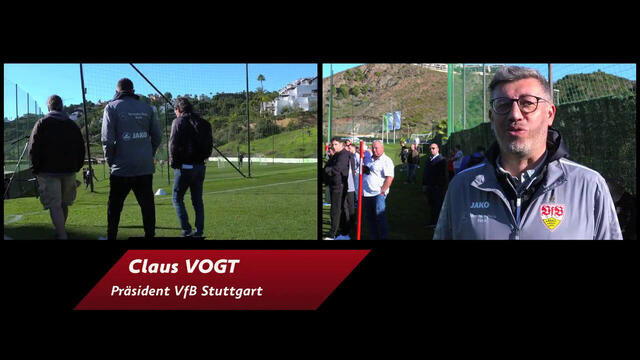 VfB-Präsident Claus Vogt