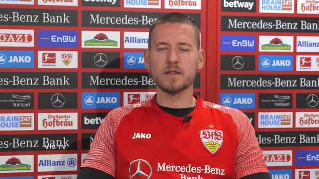 Waldemar Anton nach dem Spiel in Frankfurt