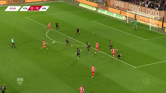 Highlights: FC Augsburg - VfB Stuttgart