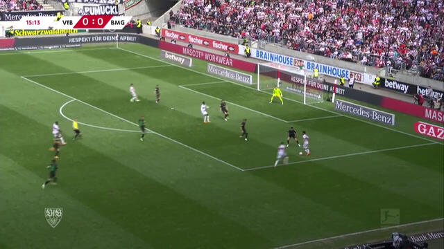 Highlights: VfB Stuttgart - Borussia Mönchengladbach