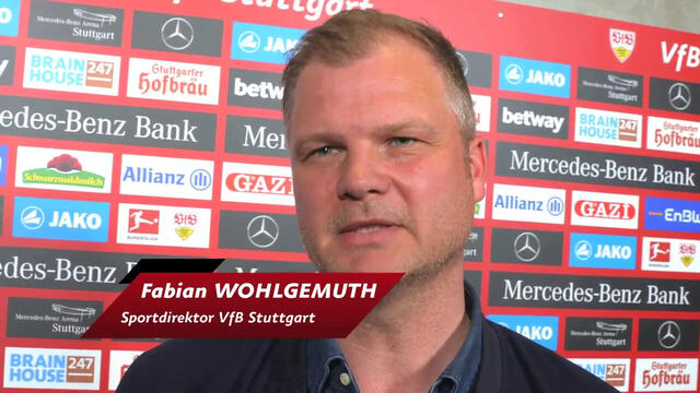 Fabian Wohlgemuth nach dem Heimspiel gegen Leverkusen