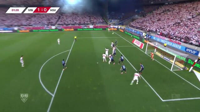 Highlights: VfB Stuttgart - Hamburger SV