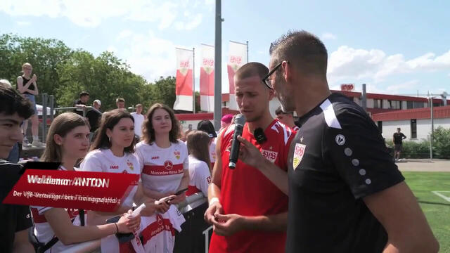 Impressionen & Interviews vom VfB-Trainingsauftakt
