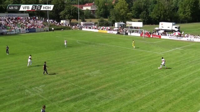 Re-Live: Hohenlohe-Auswahl – VfB Stuttgart (2. Halbzeit)