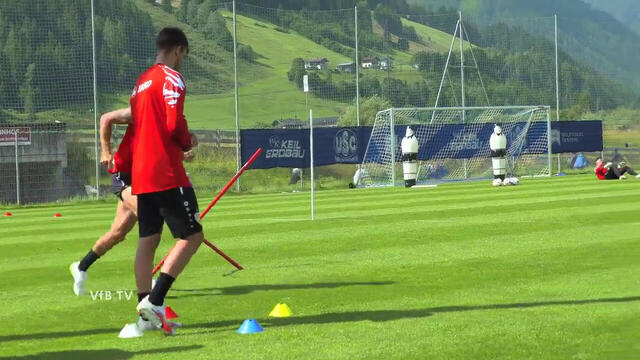 Borna Sosa am zweiten Tag im Trainingslager