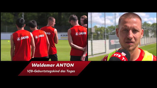 Zum Trainingstag am Wiegenfest: Waldemar Anton