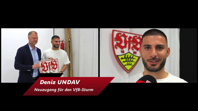Willkommen in Stuttgart: Deniz Undav