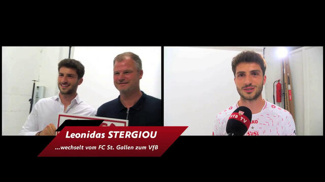 Neuzugang im Brustring: Leonidas Stergiou